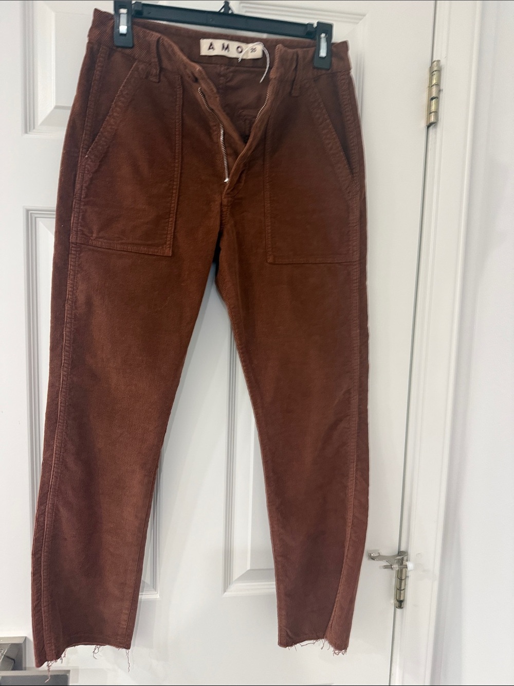 AMO women’s Chocolate Brown Corduroy Trousers